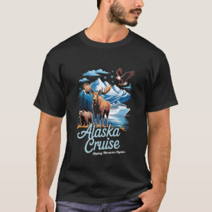 Alaska Cruise Matching Family Group Friends Alaska T-Shirt