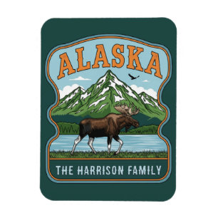Alaska Cruise Ship Stateroom Magnet