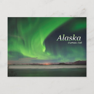 Alaska Curtain Call Postcard