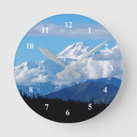 Alaska Denali Mountain Landscape Photo