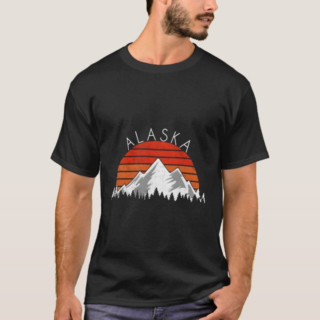 Alaska Distressed T-Shirt (Front)