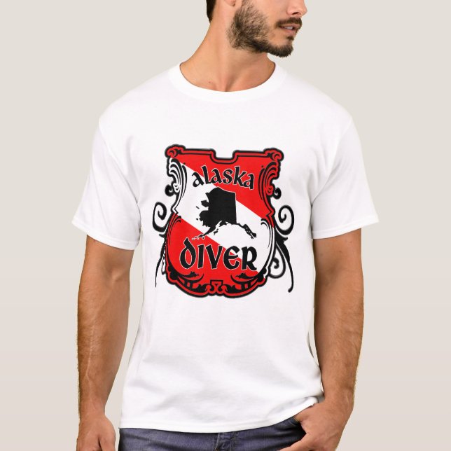 Alaska Diver T-Shirt (Front)