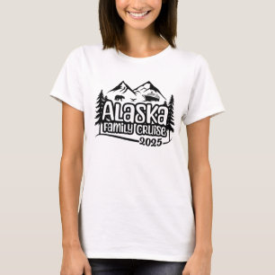 Alaska Family Cruise, vacation, 2025, Alaska Trip T-Shirt