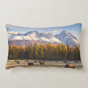 Alaska Farming Lumbar Pillow