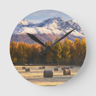 Alaska Farming Round Clock