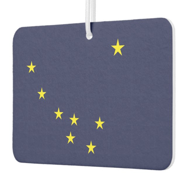ALASKA Flag - Air Freshener (Left)