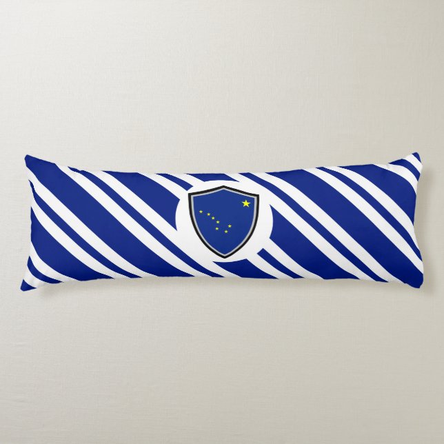 Alaska flag body pillow (Front)