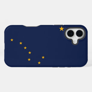 Alaska Flag iPhone 16 Plus Case