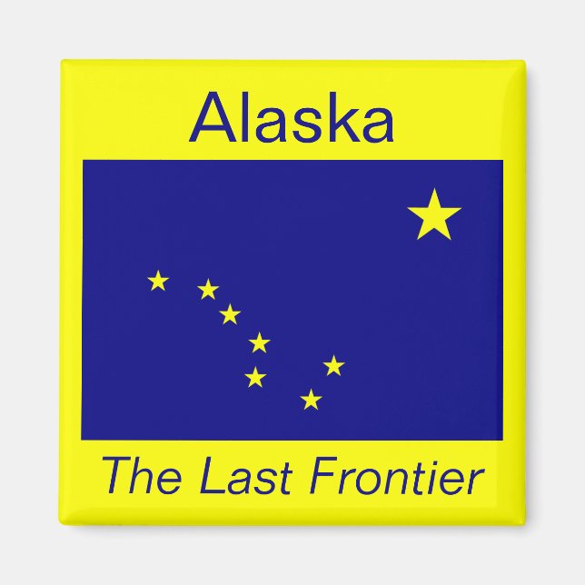 Alaska Flag Magnet (Front)