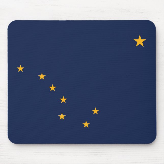Alaska Flag Mouse Pad (Front)