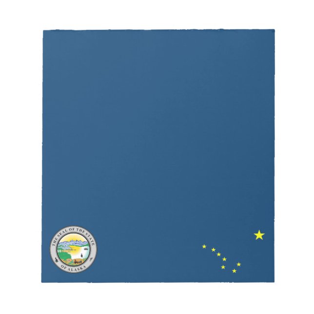 Alaska flag notepad (Front)