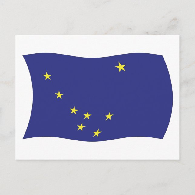 Alaska Flag Postcard (Front)