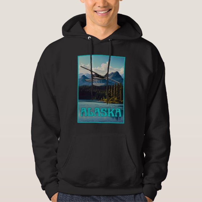 Alaska float plane hoodie (Front)