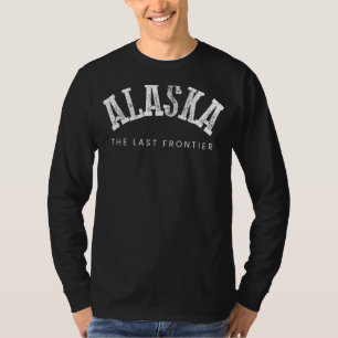 Alaska For Women Graphic Last Frontier Ak 2 T-Shirt
