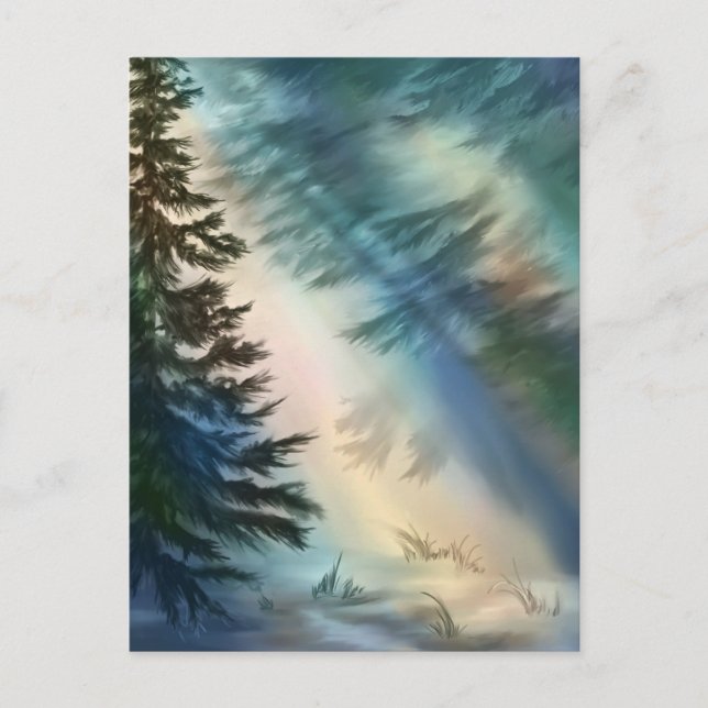 Alaska Forest Postcard (Front)