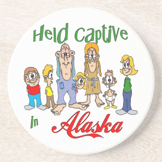 Alaska Funny Trailer Park Dessous de verre Sandsto (Devant)