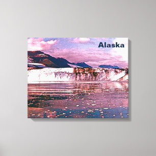 Alaska Glacier Canvas Print