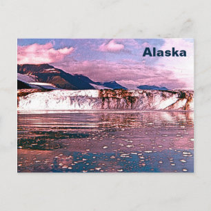Alaska Glacier Postcard