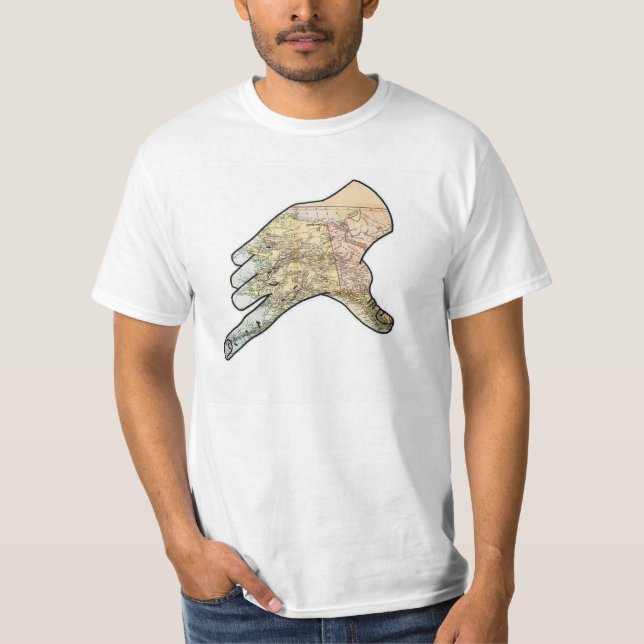 Alaska Hand T-Shirt (Front)