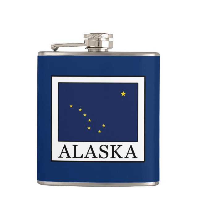 Alaska Hip Flask (Front)