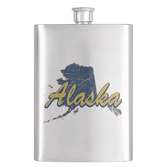 Alaska Hip Flask (Front)