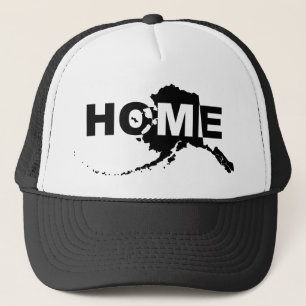 Alaska Home Away From State Ball Cap Hat
