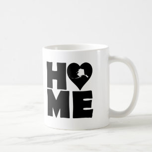 Alaska Home Heart State Mug or Travel Mug