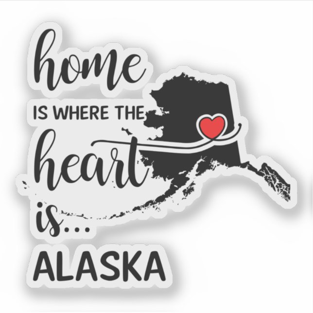 Alaska home is where the heart is (Front)