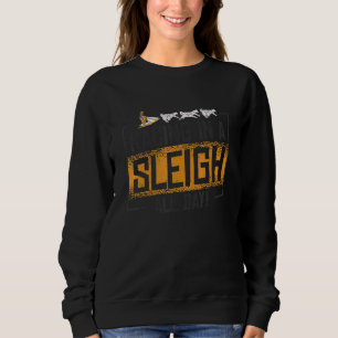 Alaska Husky Sledding Sled Dog Racing Dog Sled Rid Sweatshirt