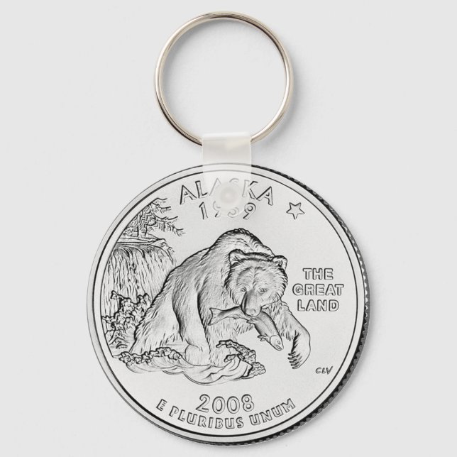Alaska Keychain (Front)