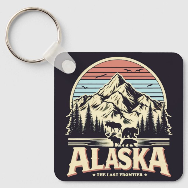 Alaska Keychain (Front)
