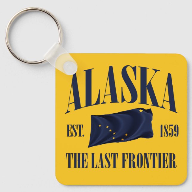Alaska Keychain (Front)