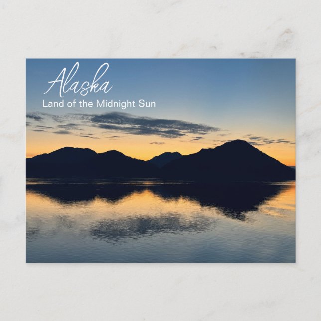 Alaska - Land of the Midnight Sun Postcard (Front)