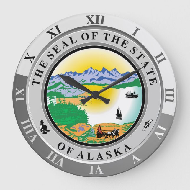 Alaska Large Clock (Front)