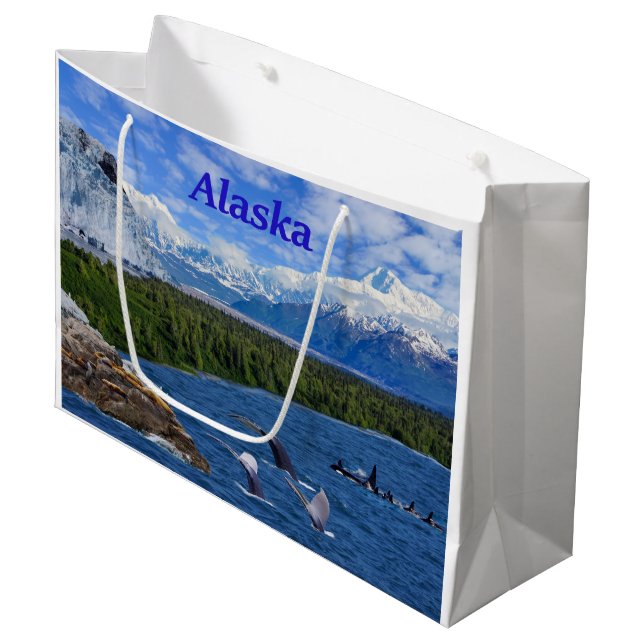 Alaska Large Gift Bag (Front Angled)