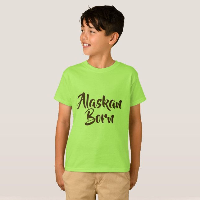 Alaska Monogram T-Shirt (Front Full)