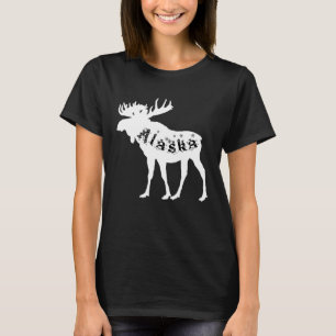 Alaska Moose Holiday T-Shirt