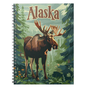 Alaska Moose Notebook