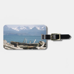 Alaska Mountain Scenery Luggage Tag