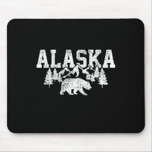 Alaska Mountains Forest Hunting Usa  Mouse Pad