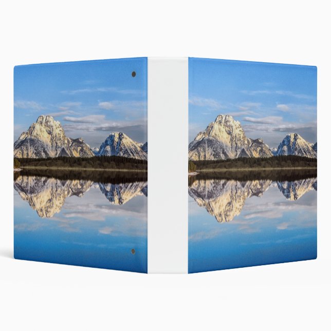 Alaska Mountains Reflection Binder (Background)