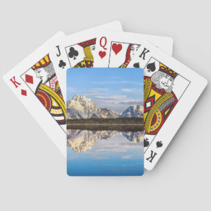 Alaska Mountains Reflection Playing Cards