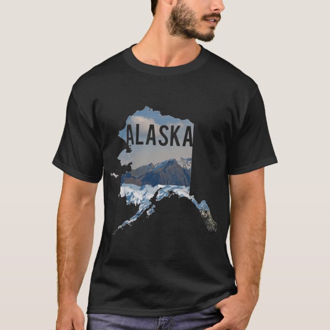 Alaska Mountains T-Shirt (Front)