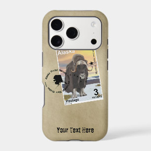 Alaska Muskox Postage Stamp Souvenir