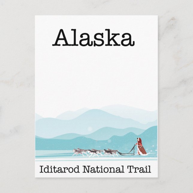 Alaska National Park Postcard (Front)