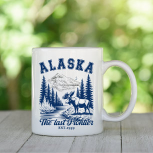Alaska Nature Escape with Moose Coffee Mug