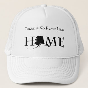 Alaska No Place Like Home Trucker Hat