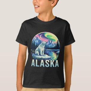 Alaska Northern Lights Aurora Viewing Vacation Ala T-Shirt