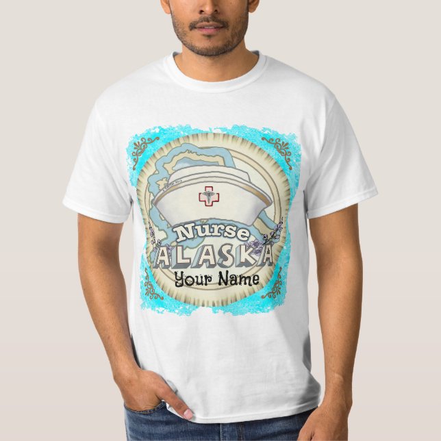 Alaska Nurse T-Shirt (Front)