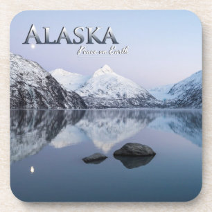Alaska Peace on Earth Coaster